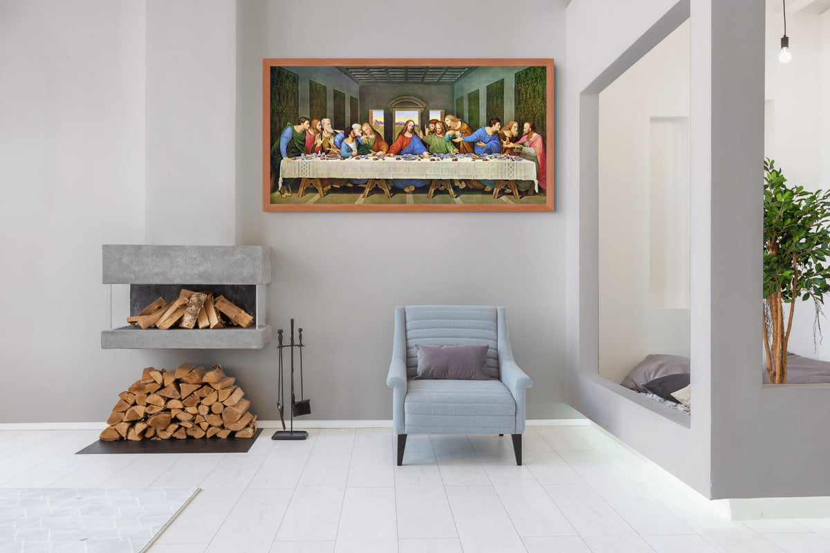 Salvator Mundi - Leonardo Da Vinci - Premium canvas 430g (gallery quality)