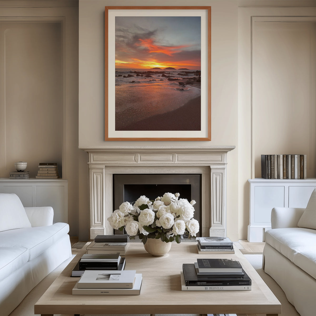Cielo y Paisaje - Lienzo premium 430g (calidad de galeria)