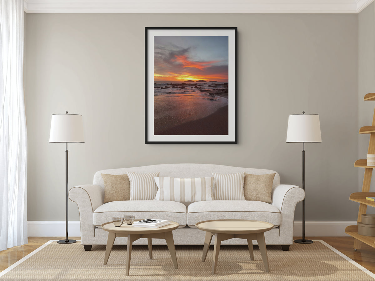 Cielo y Paisaje - Lienzo premium 430g (calidad de galeria)