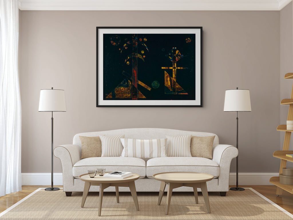 Couple on Horseback - Wassily Kandinsky - Premium 430g canvas (gallery quality)