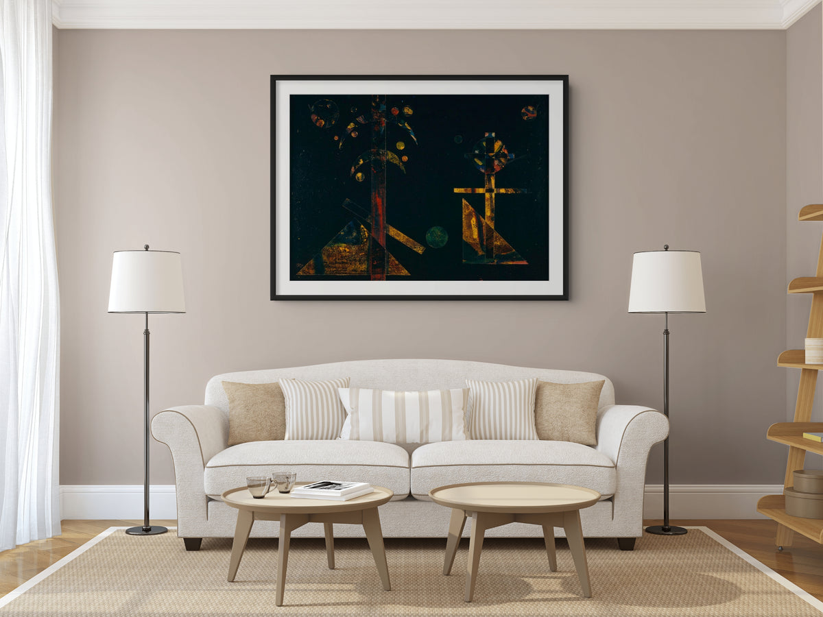 Couple on Horseback - Wassily Kandinsky - Premium 430g canvas (gallery quality)