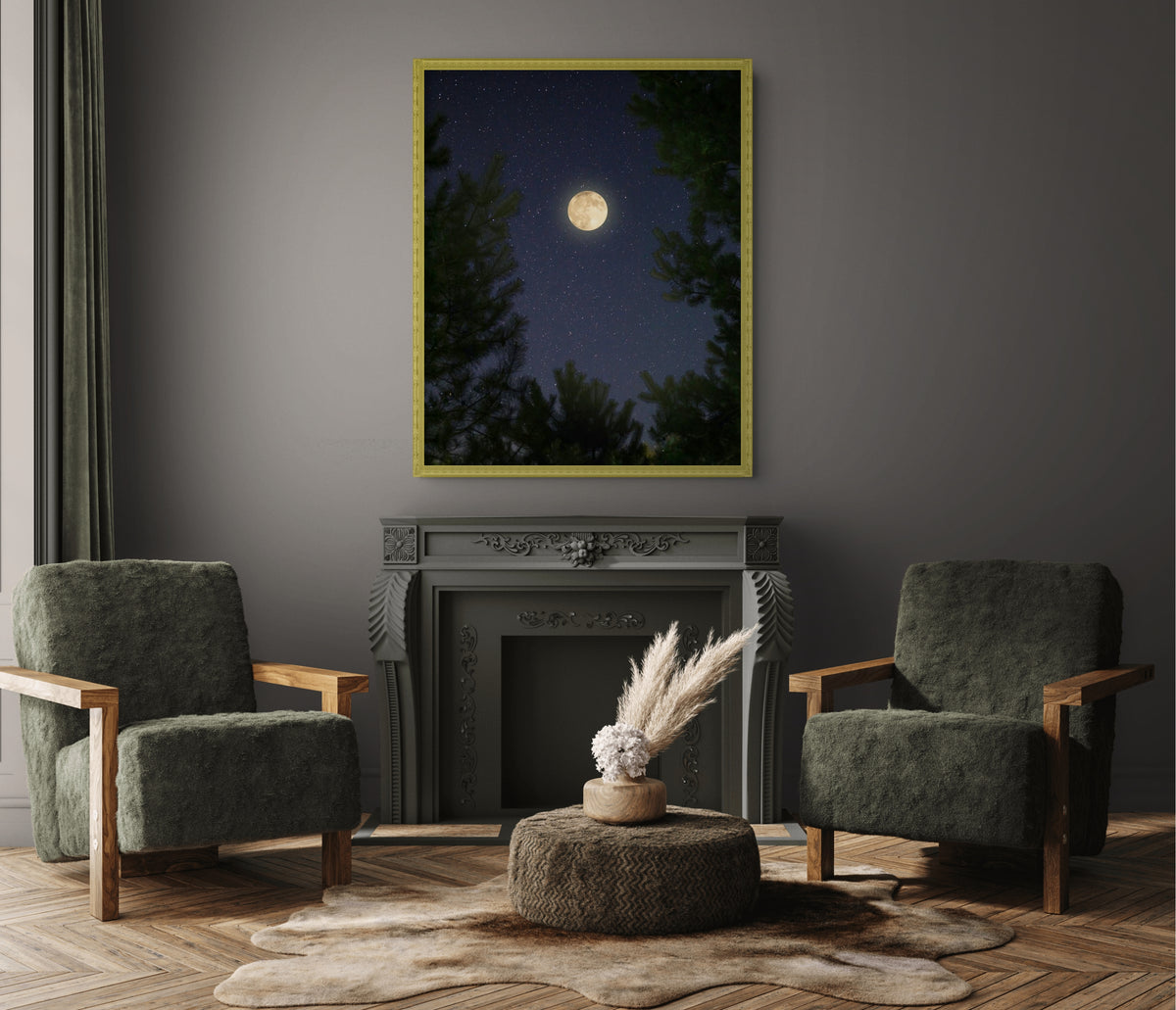 Cielo y Paisaje - Lienzo premium 430g (calidad de galeria)