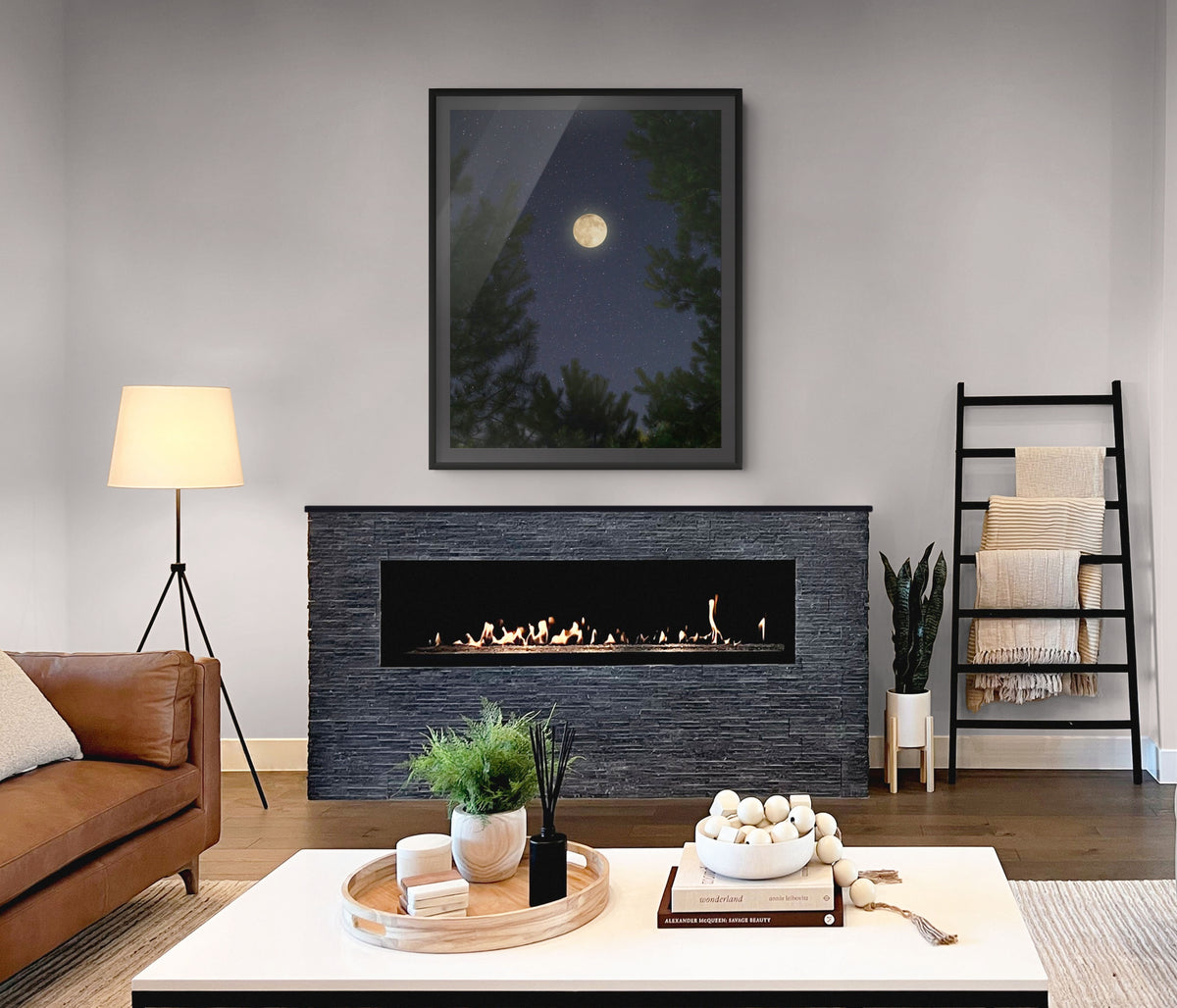 Cielo y Paisaje - Lienzo premium 430g (calidad de galeria)