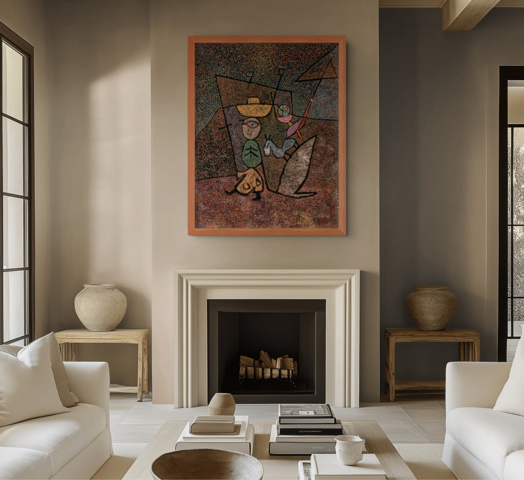 Angel applicant - Paul Klee - Premium canvas 430g (gallery quality)