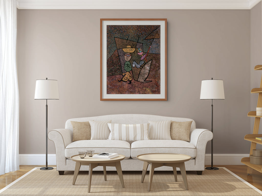 Angel applicant - Paul Klee - Premium canvas 430g (gallery quality)
