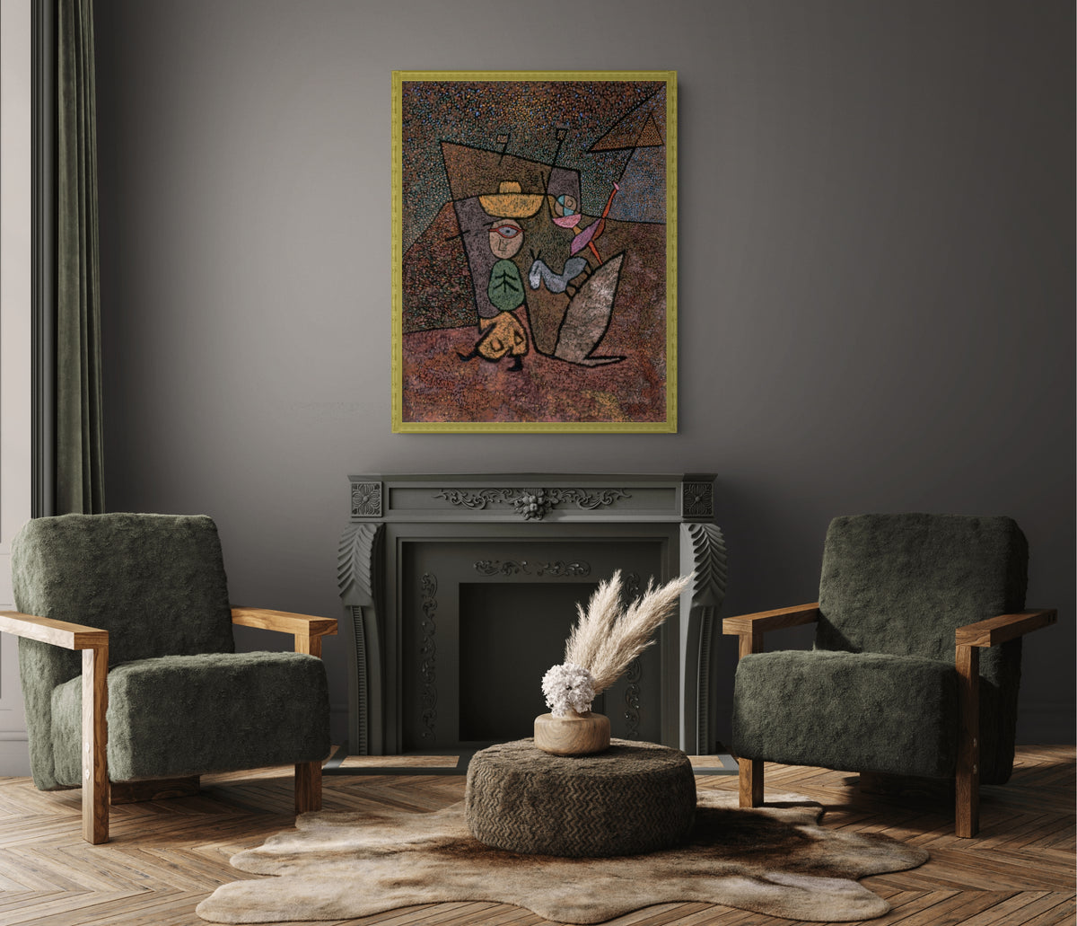 Angel applicant - Paul Klee - Premium canvas 430g (gallery quality)