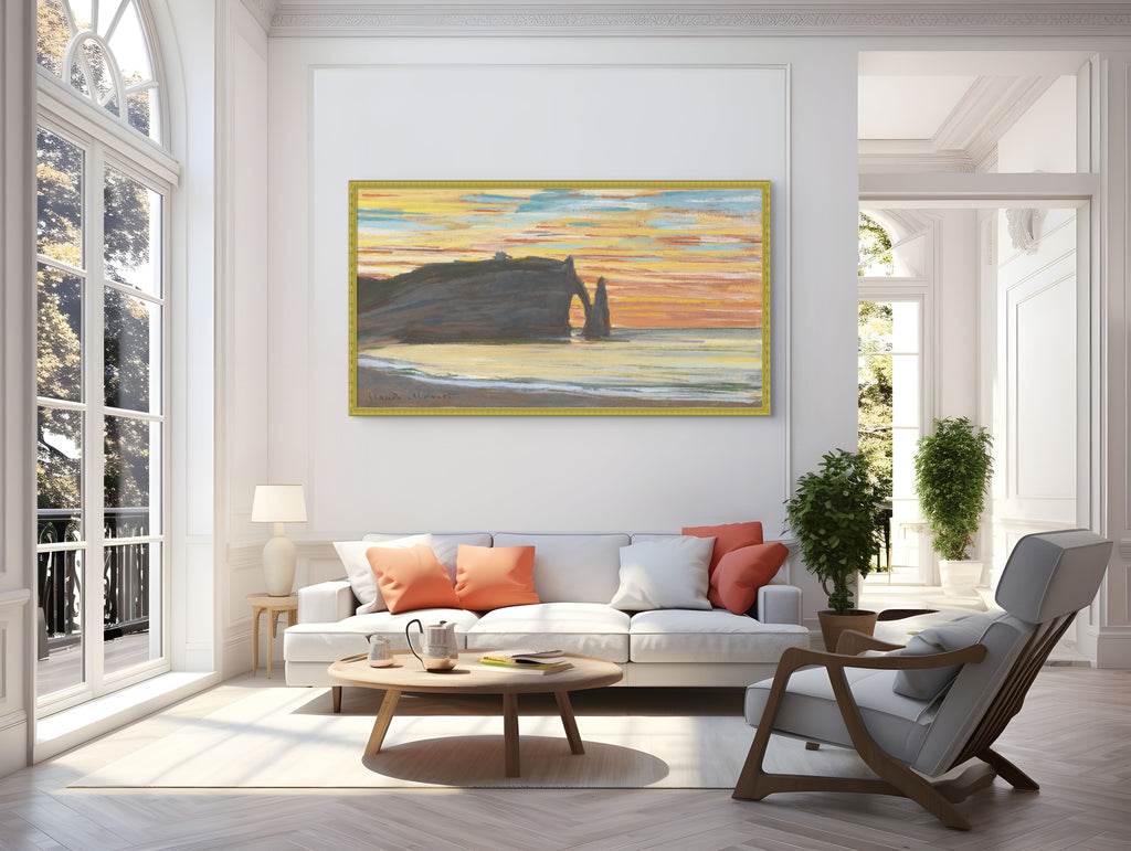 San Giorgio Maggiore at Dusk - Claude Monet - Premium 430g canvas (gallery quality)