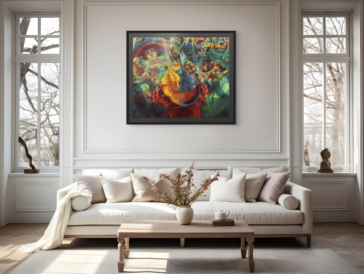 The Drinker - Umberto Boccioni - Premium Canvas 430g (gallery quality)