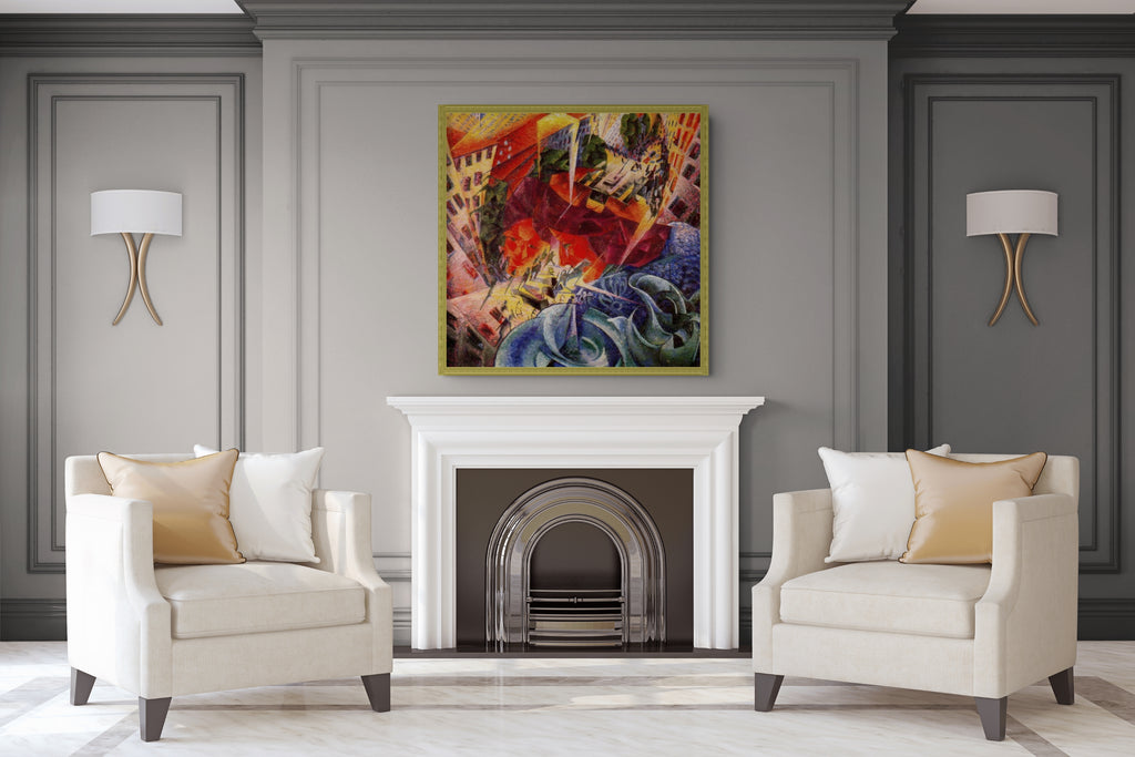 The Drinker - Umberto Boccioni - Premium Canvas 430g (gallery quality)