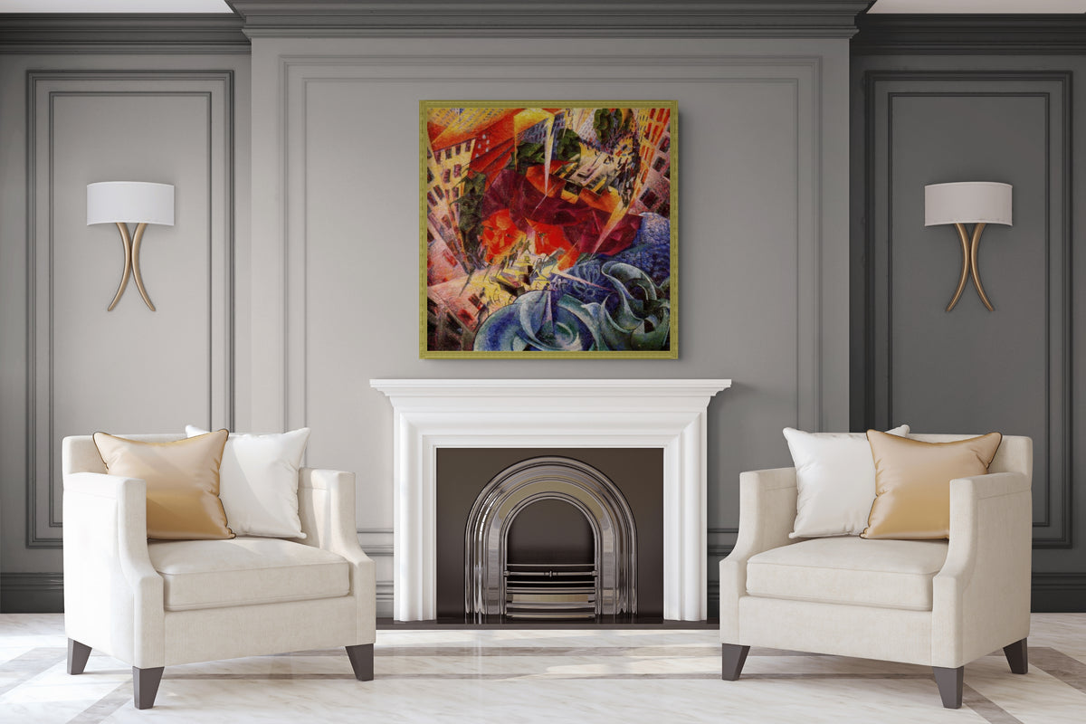 The Drinker - Umberto Boccioni - Premium Canvas 430g (gallery quality)