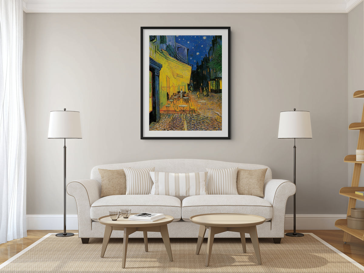 The Starry Night - Vincent Van Gogh - Premium 430g canvas (gallery quality)