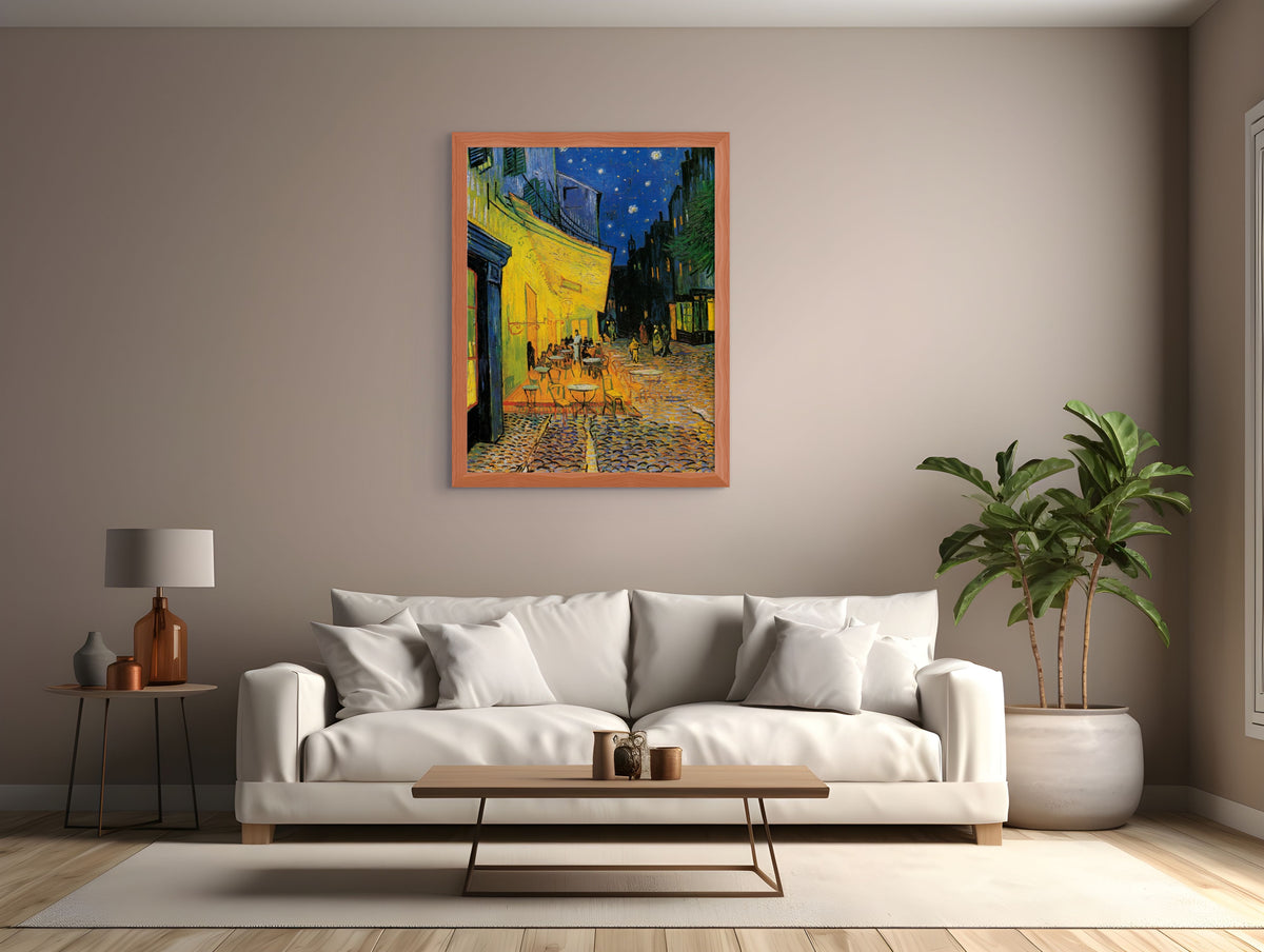 The Starry Night - Vincent Van Gogh - Premium 430g canvas (gallery quality)