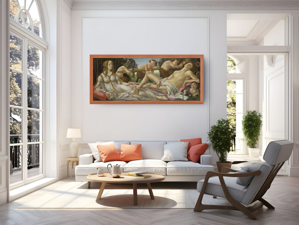 Venus and Mars - Sandro Botticelli - Premium 430g canvas (gallery quality)