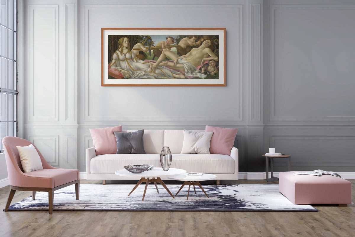 Venus and Mars - Sandro Botticelli - Premium 430g canvas (gallery quality)