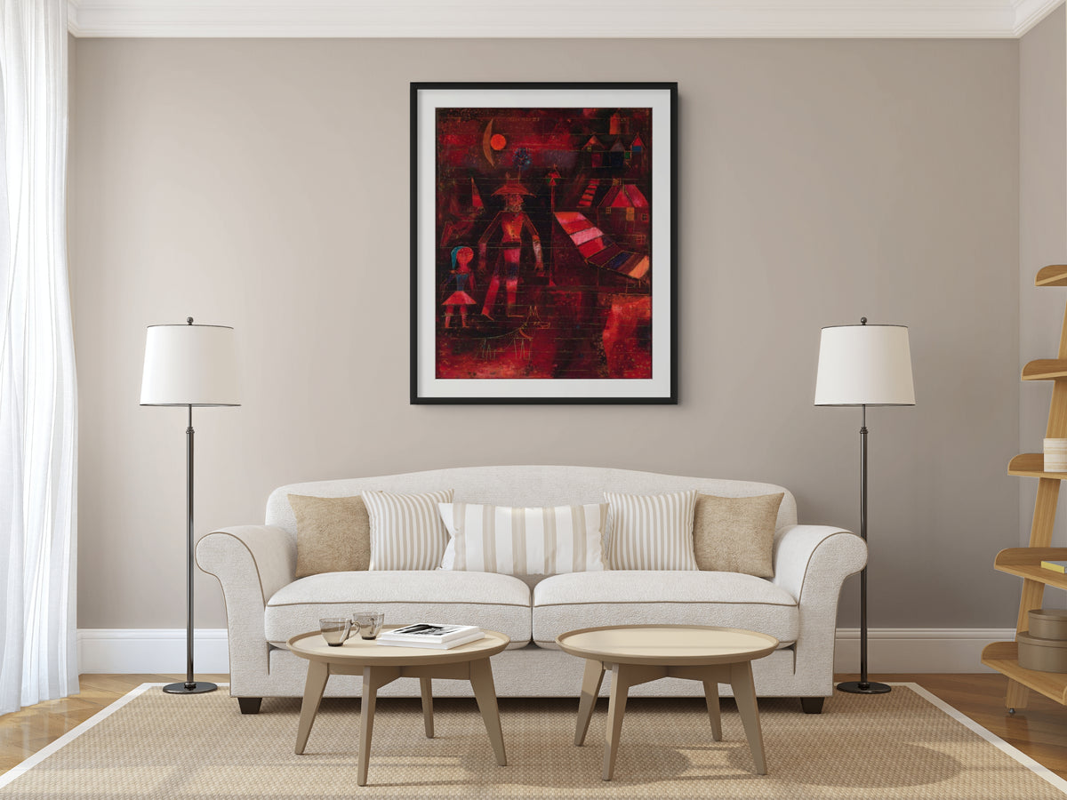 Ange solliciteur - Paul Klee - Toile premium 430g (qualité galerie)