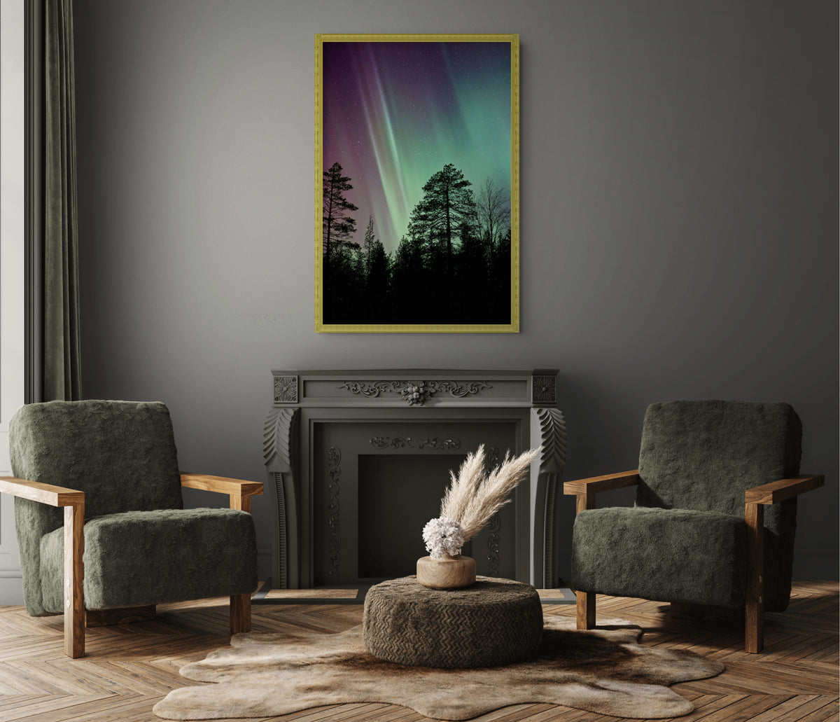 Cielo y Paisaje - Lienzo premium 430g (calidad de galeria)