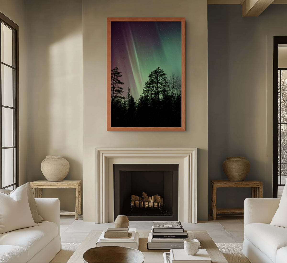 Cielo y Paisaje - Lienzo premium 430g (calidad de galeria)