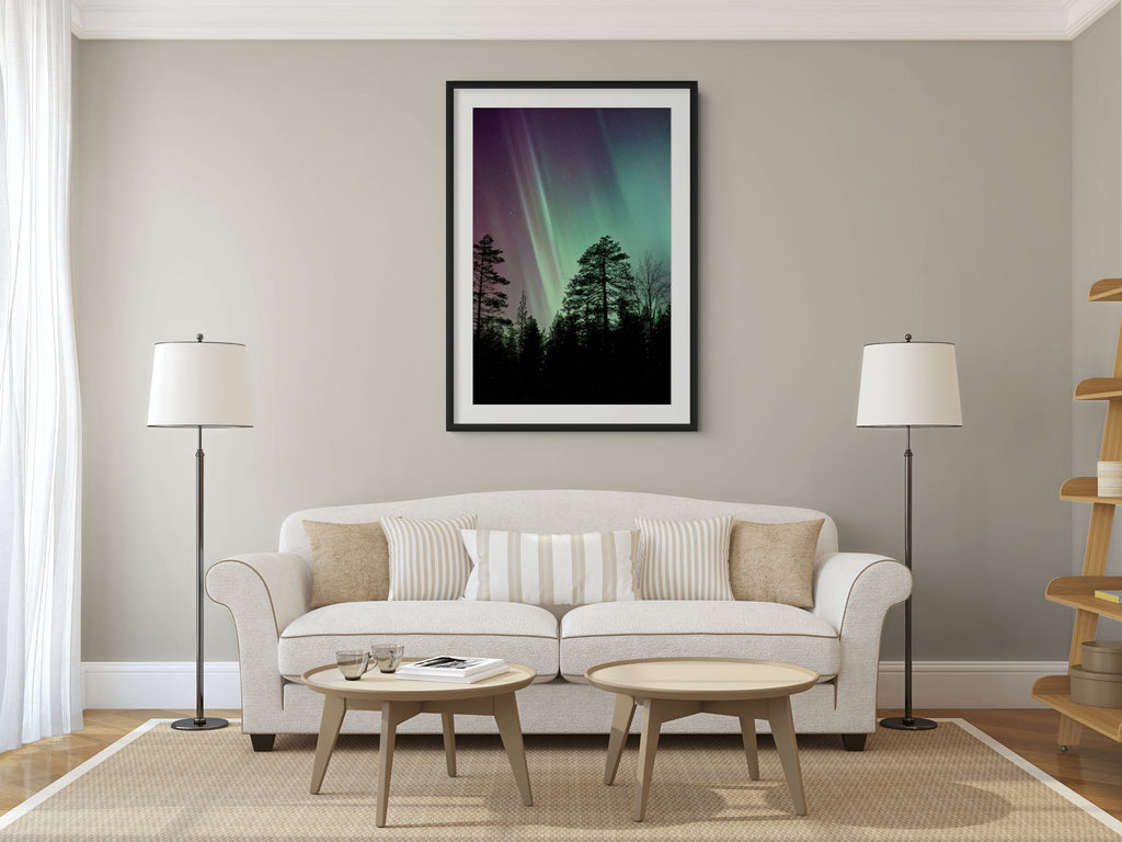 Cielo y Paisaje - Lienzo premium 430g (calidad de galeria)