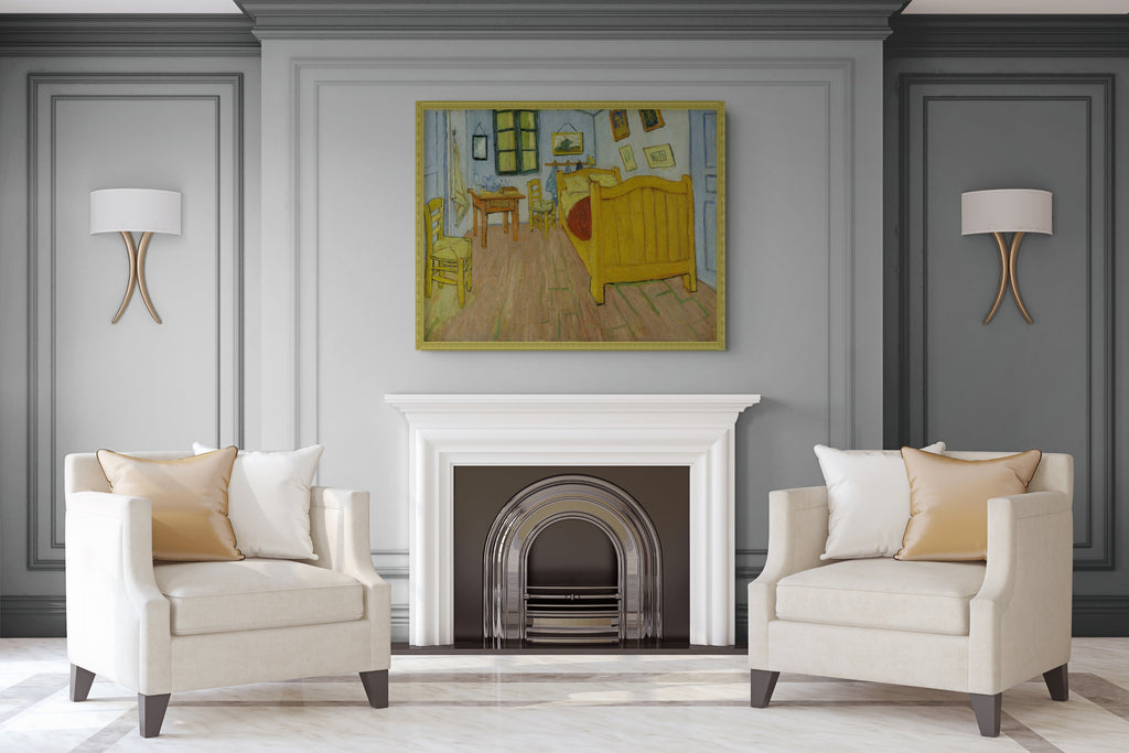 El dormitorio en Arles - Vincent Van Gogh - Lienzo premium 430g (calidad de galeria)