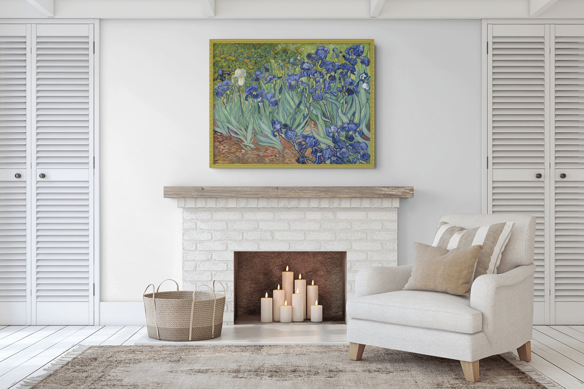 Irises - Vincent Van Gogh - Premium Canvas 430g (gallery quality)