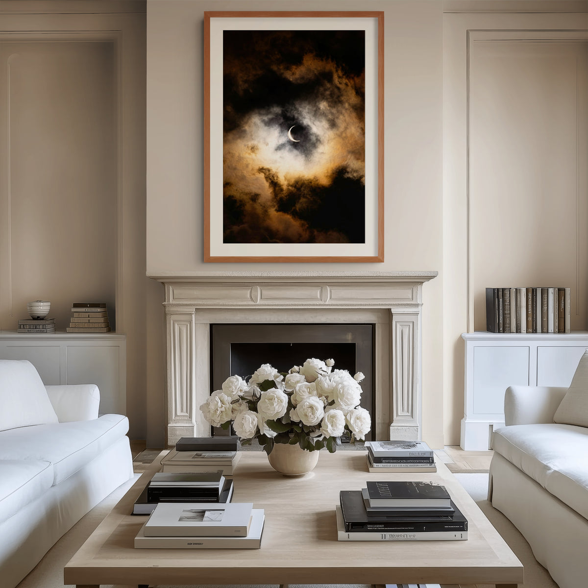 Cielo y Paisaje - Lienzo premium 430g (calidad de galeria)