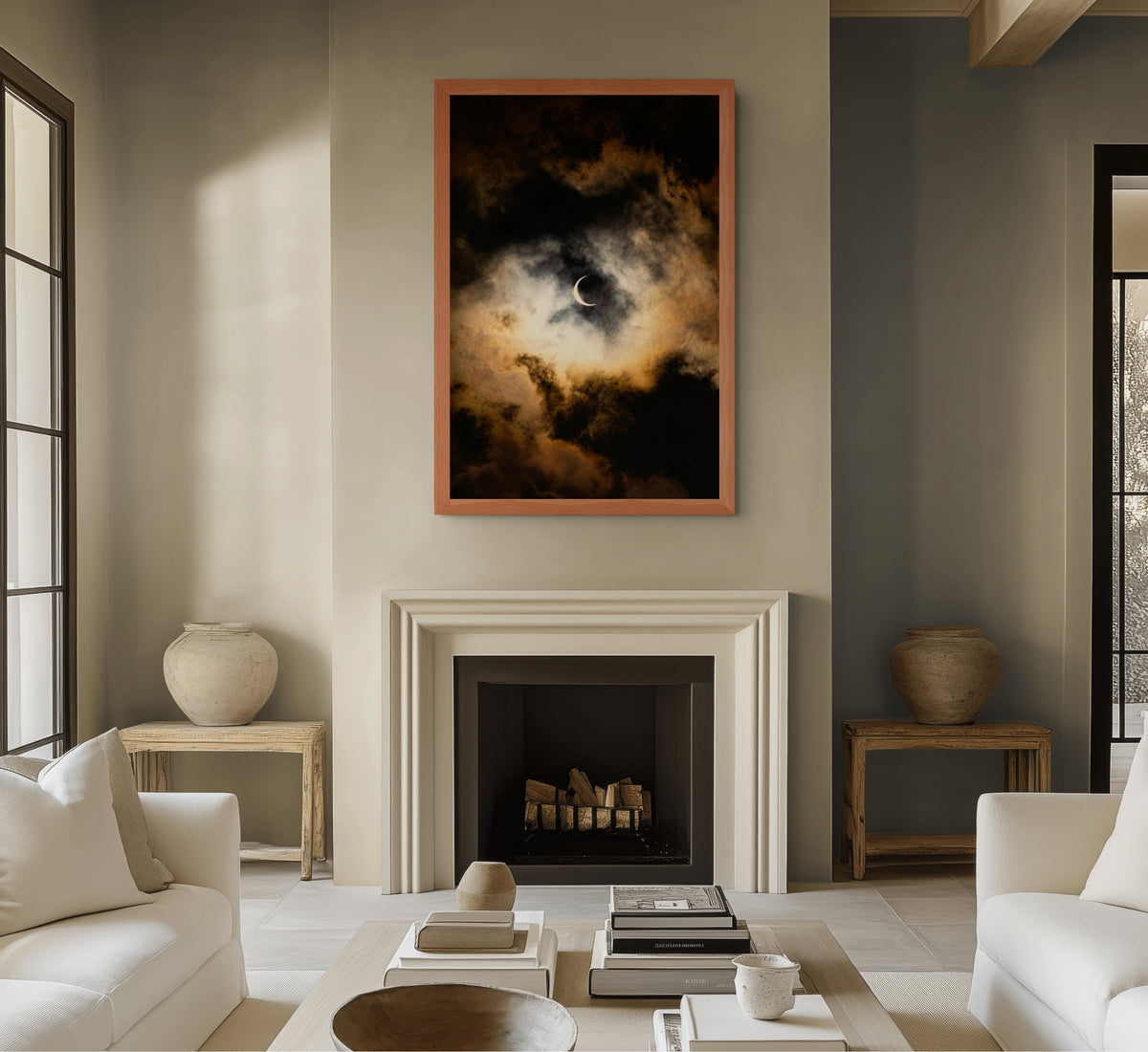 Cielo y Paisaje - Lienzo premium 430g (calidad de galeria)