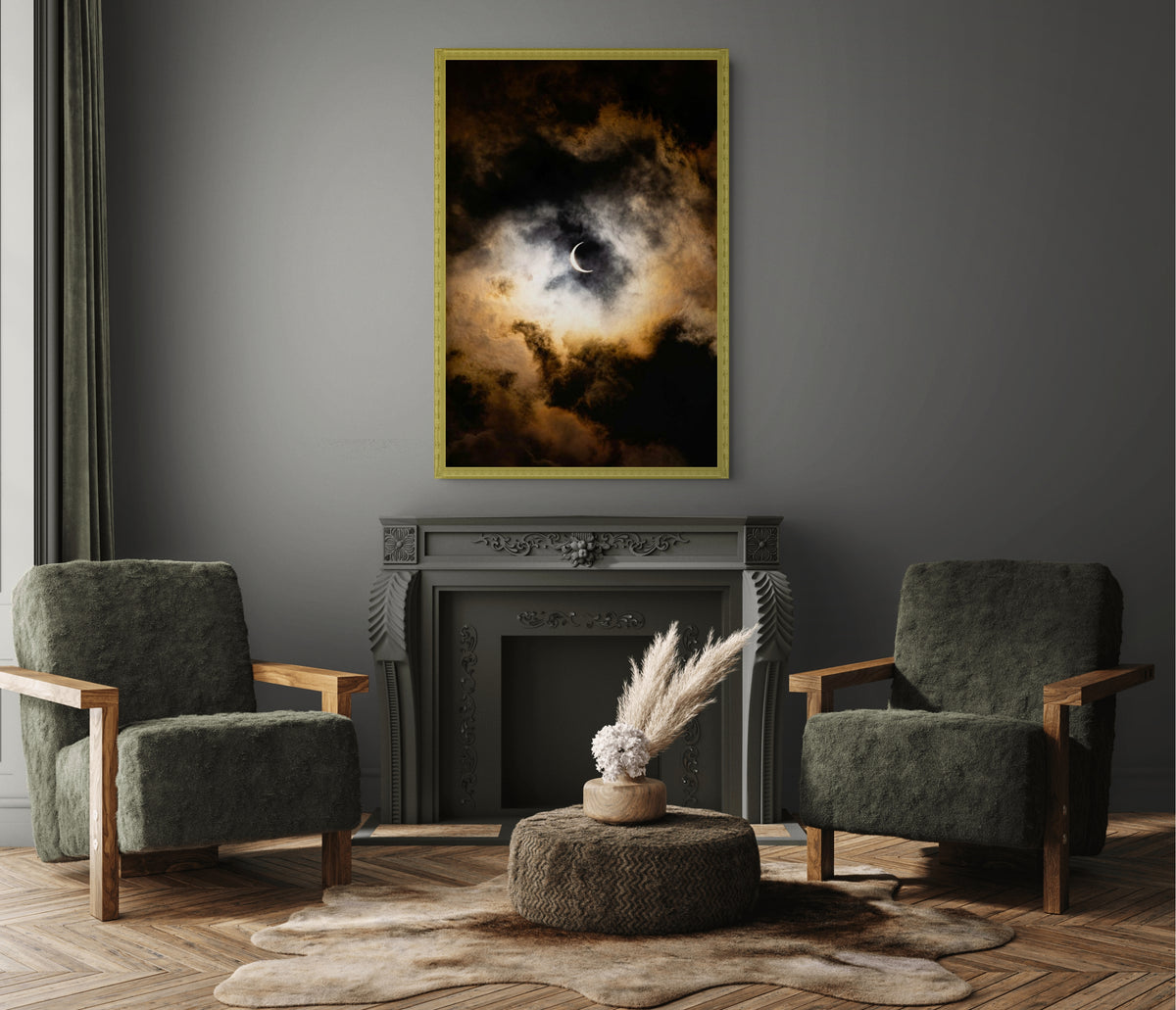 Cielo y Paisaje - Lienzo premium 430g (calidad de galeria)