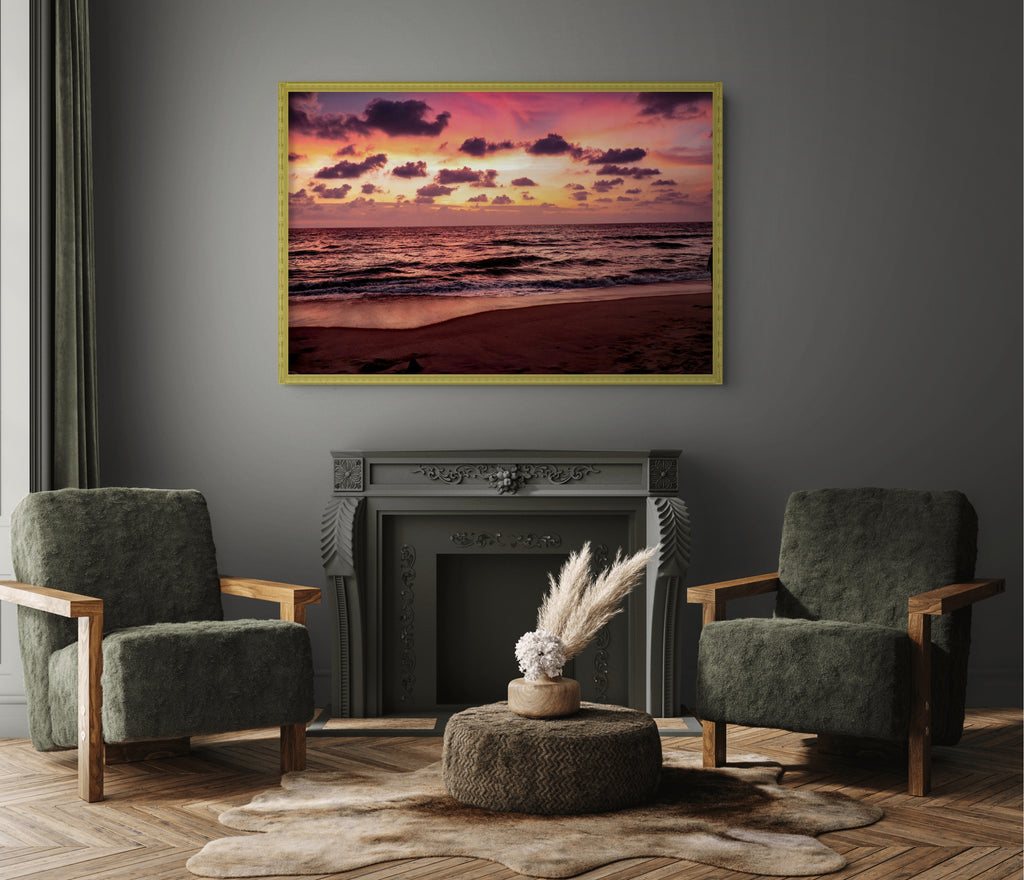 Cielo y Paisaje - Lienzo premium 430g (calidad de galeria)
