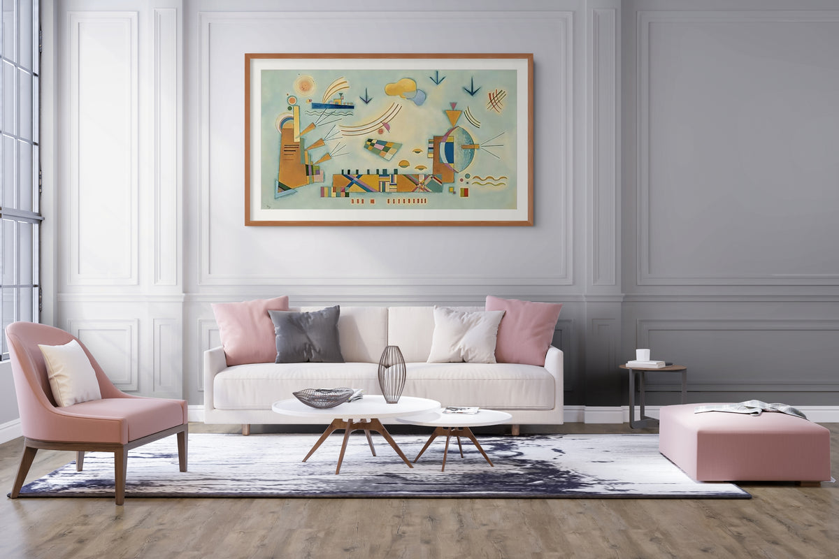 Couple à cheval - Vassily Kandinsky - Toile premium 430g (qualité galerie)