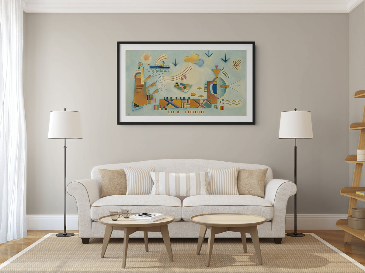 Couple à cheval - Vassily Kandinsky - Toile premium 430g (qualité galerie)