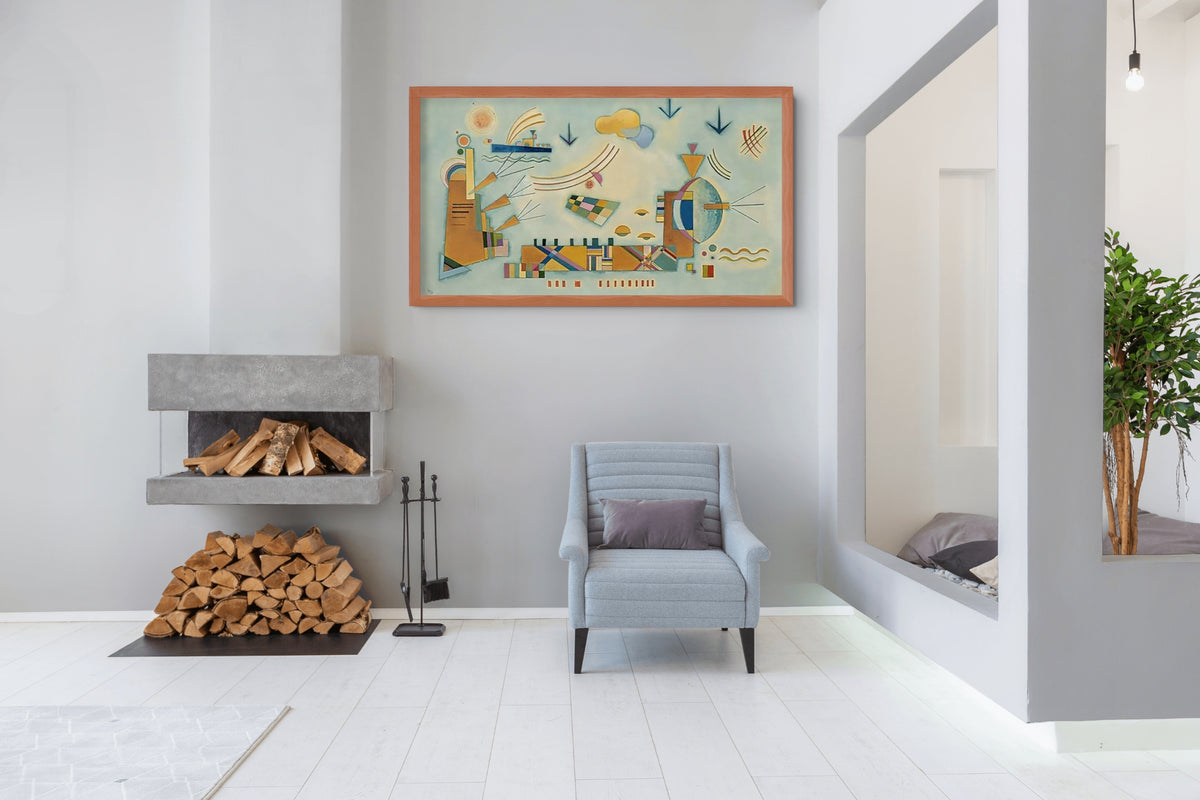Couple à cheval - Vassily Kandinsky - Toile premium 430g (qualité galerie)