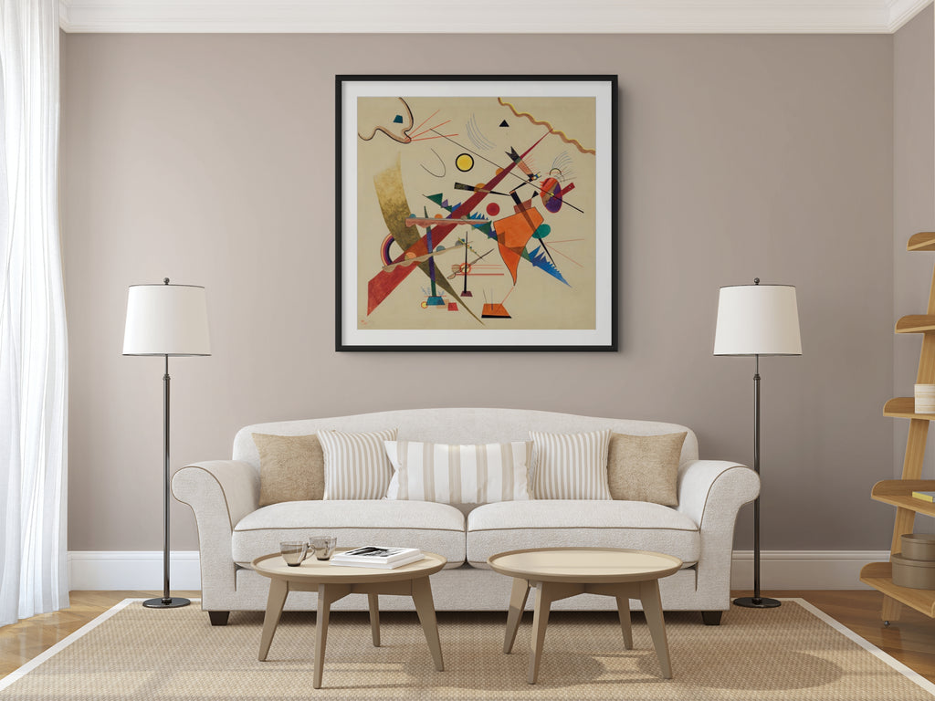 Couple on Horseback - Wassily Kandinsky - Premium 430g canvas (gallery quality)