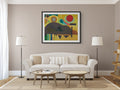 El comienzo - Wassily Kandinsky - Lienzo premium 430g (calidad de galeria)