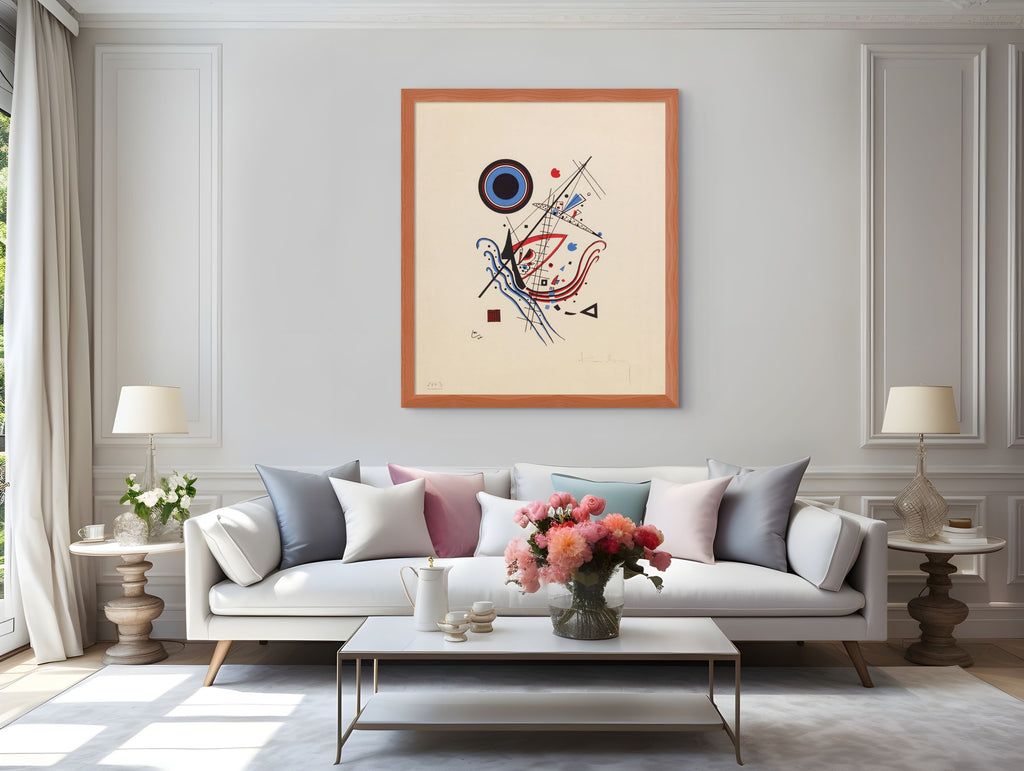 Couple on Horseback - Wassily Kandinsky - Premium 430g canvas (gallery quality)
