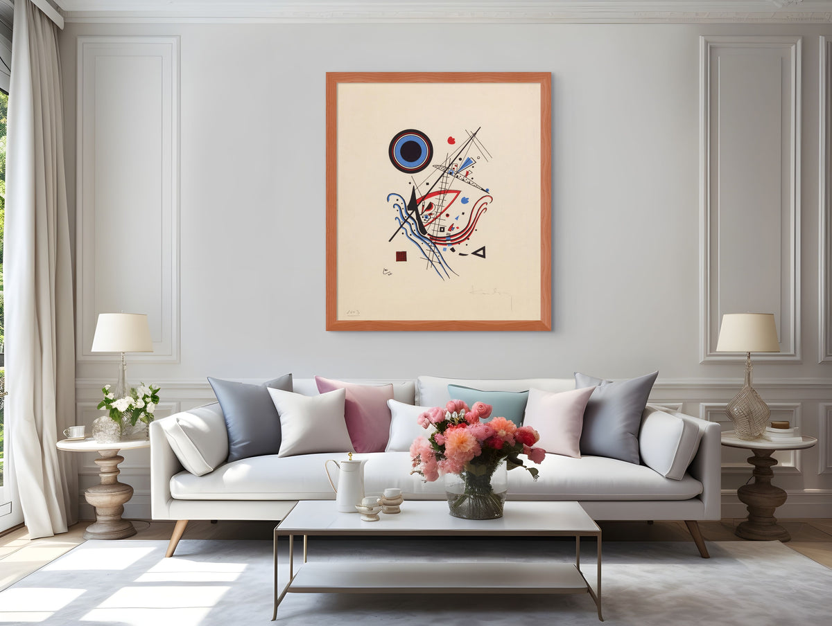 Couple on Horseback - Wassily Kandinsky - Premium 430g canvas (gallery quality)
