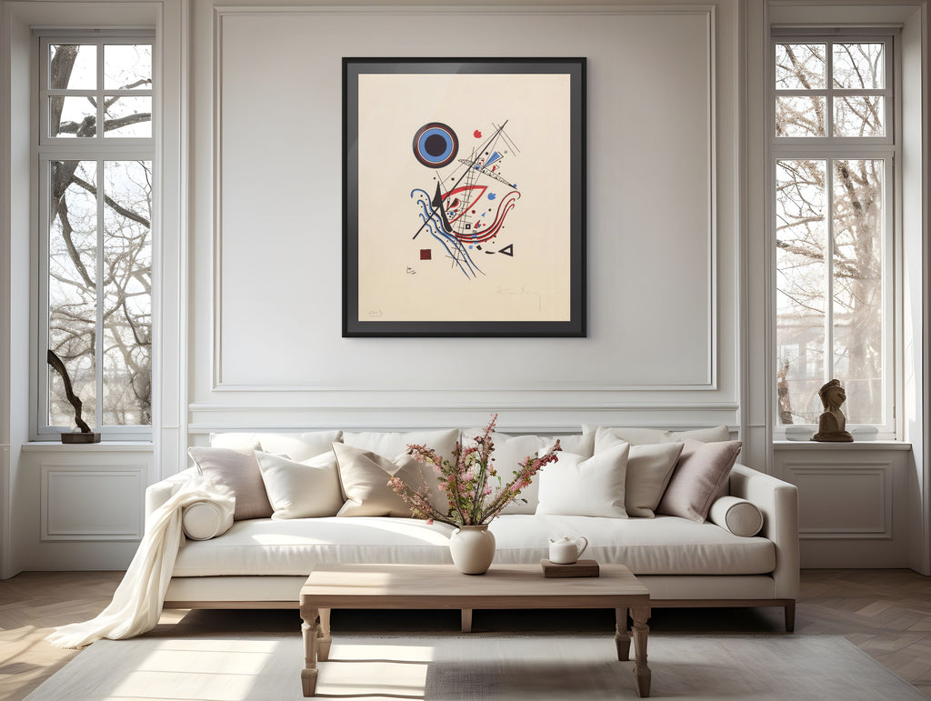 Couple on Horseback - Wassily Kandinsky - Premium 430g canvas (gallery quality)