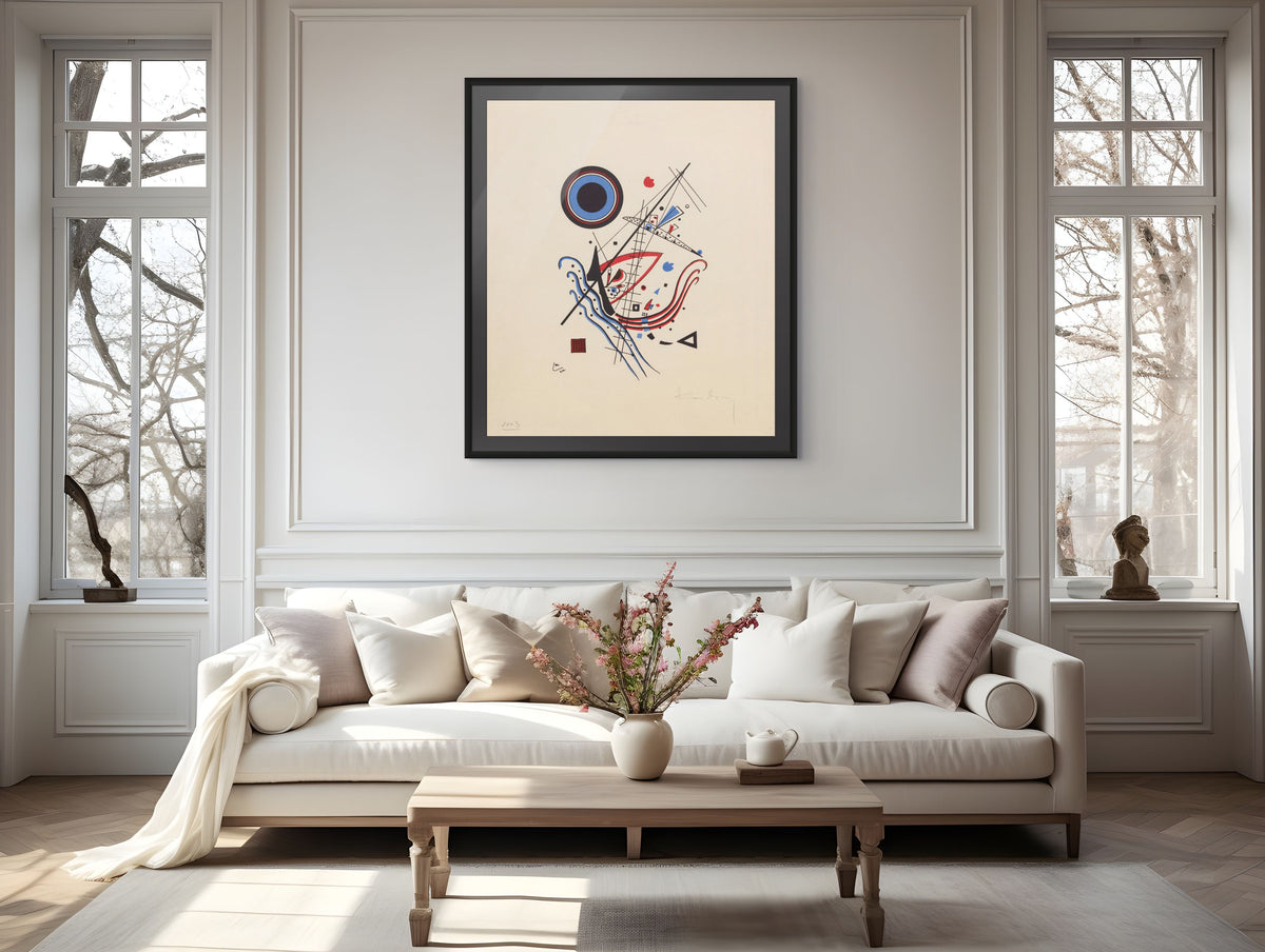 Couple on Horseback - Wassily Kandinsky - Premium 430g canvas (gallery quality)