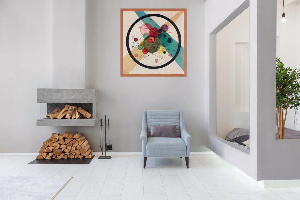 Couple on Horseback - Wassily Kandinsky - Premium 430g canvas (gallery quality)