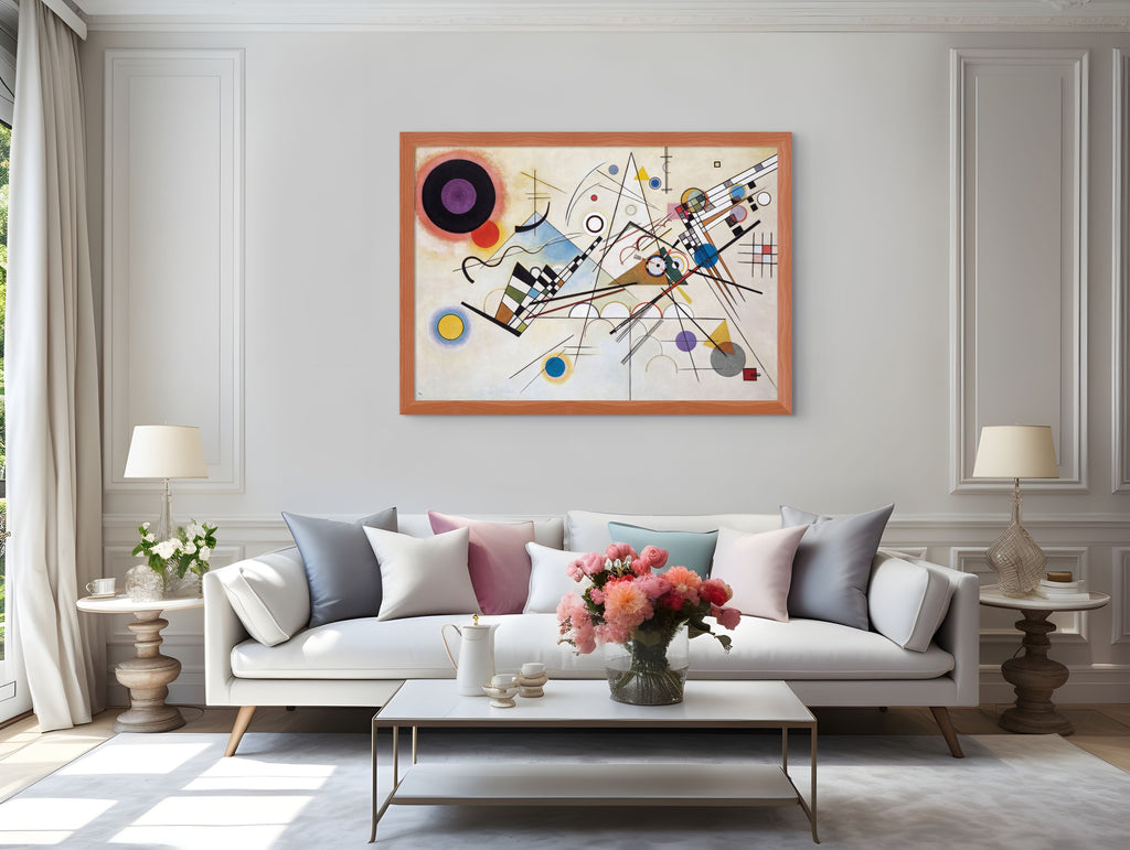 Couple à cheval - Vassily Kandinsky - Toile premium 430g (qualité galerie)