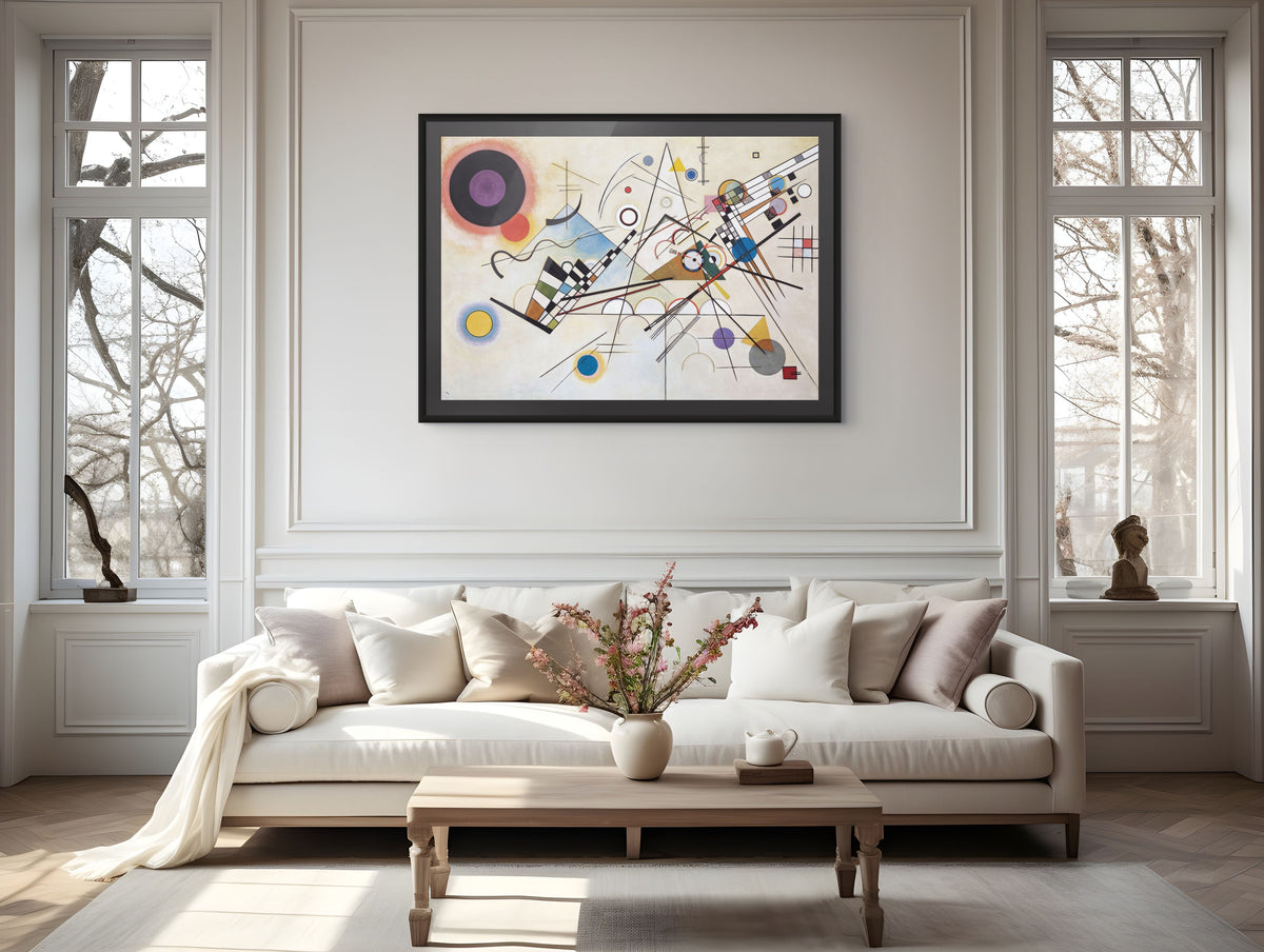 Couple à cheval - Vassily Kandinsky - Toile premium 430g (qualité galerie)