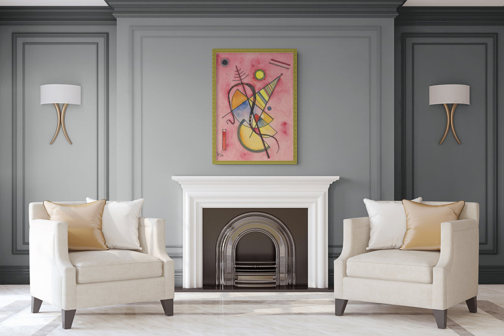 Couple on Horseback - Wassily Kandinsky - Premium 430g canvas (gallery quality)