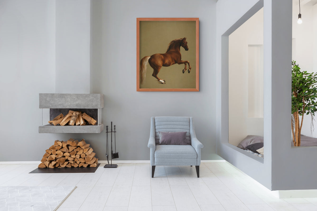 Whistlejacket - George Stubbs - Lienzo premium 430g (calidad de galeria)