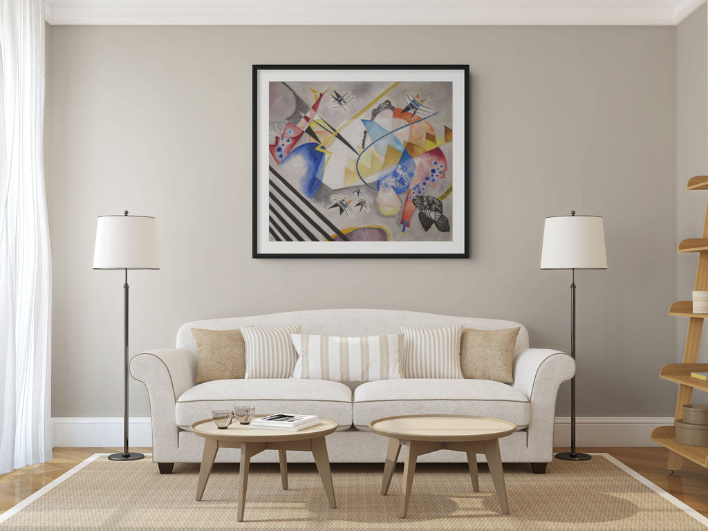 Couple on Horseback - Wassily Kandinsky - Premium 430g canvas (gallery quality)