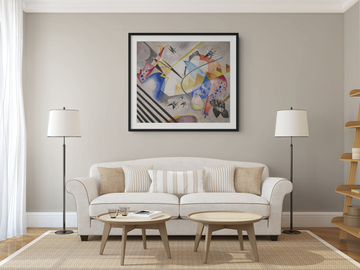 Couple on Horseback - Wassily Kandinsky - Premium 430g canvas (gallery quality)