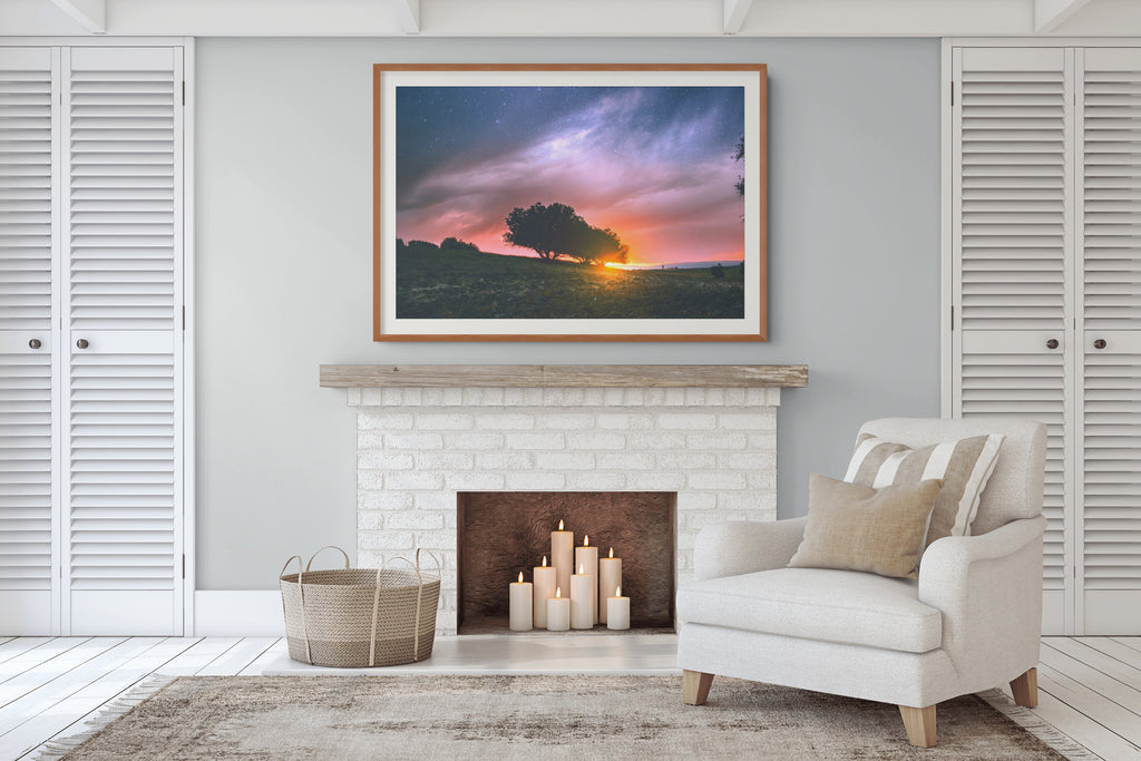 Cielo y Paisaje - Lienzo premium 430g (calidad de galeria)