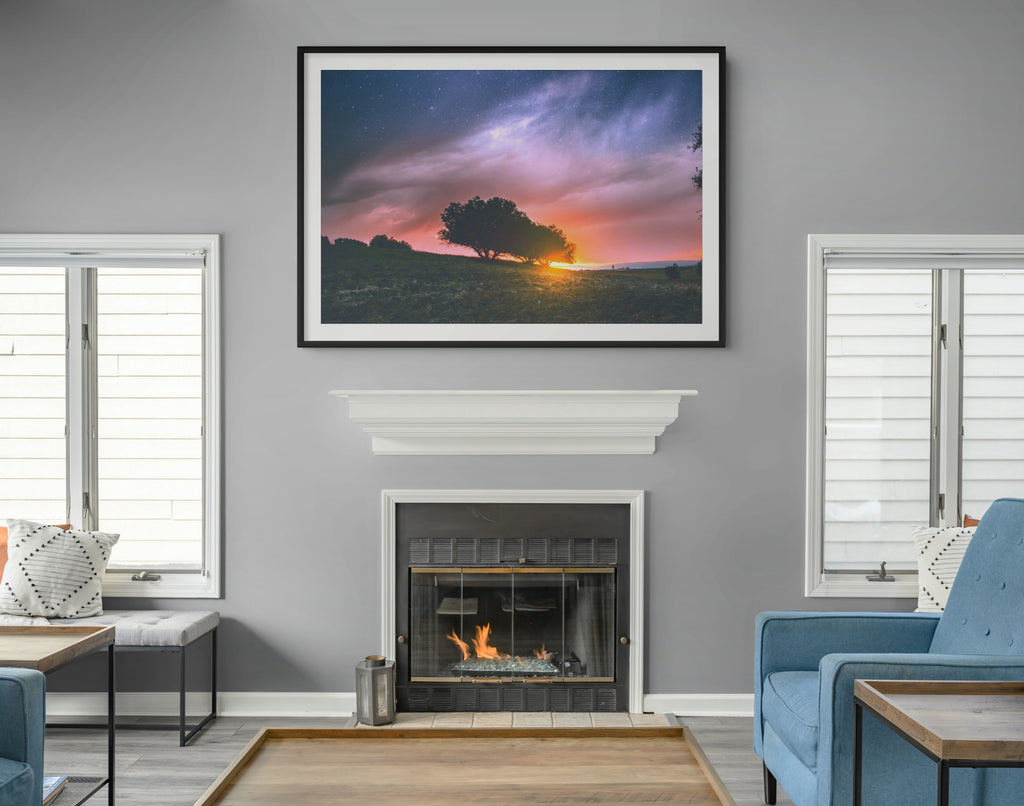 Cielo y Paisaje - Lienzo premium 430g (calidad de galeria)