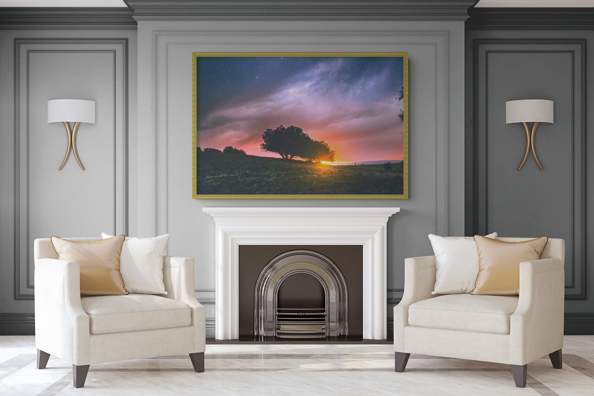 Cielo y Paisaje - Lienzo premium 430g (calidad de galeria)