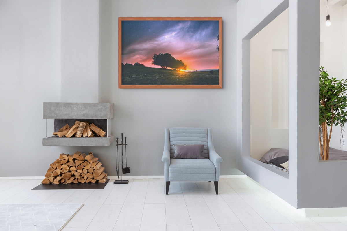 Cielo y Paisaje - Lienzo premium 430g (calidad de galeria)