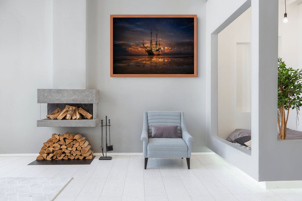 Cielo y Paisaje - Lienzo premium 430g (calidad de galeria)