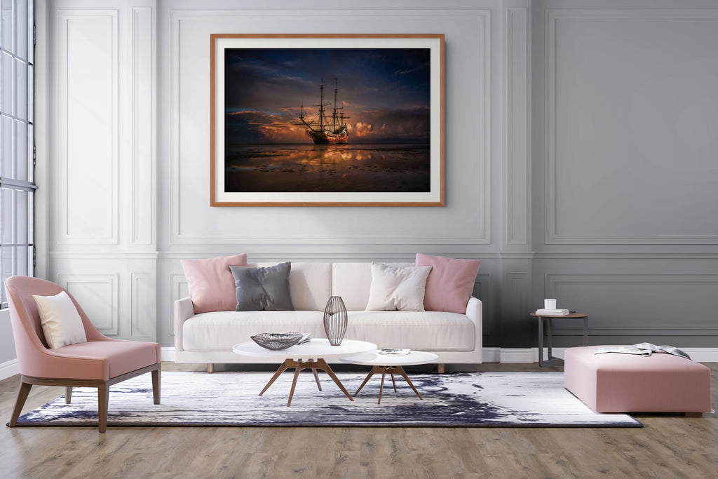 Cielo y Paisaje - Lienzo premium 430g (calidad de galeria)